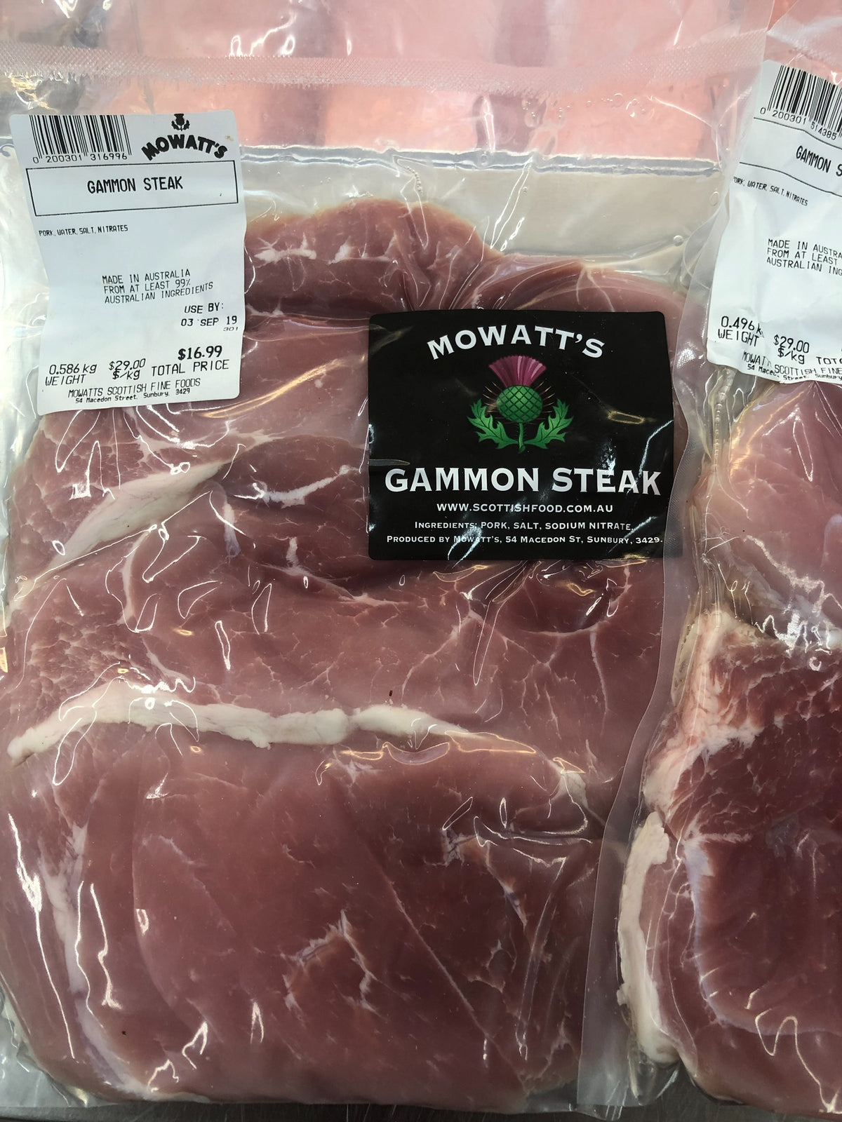 Gammon Steak