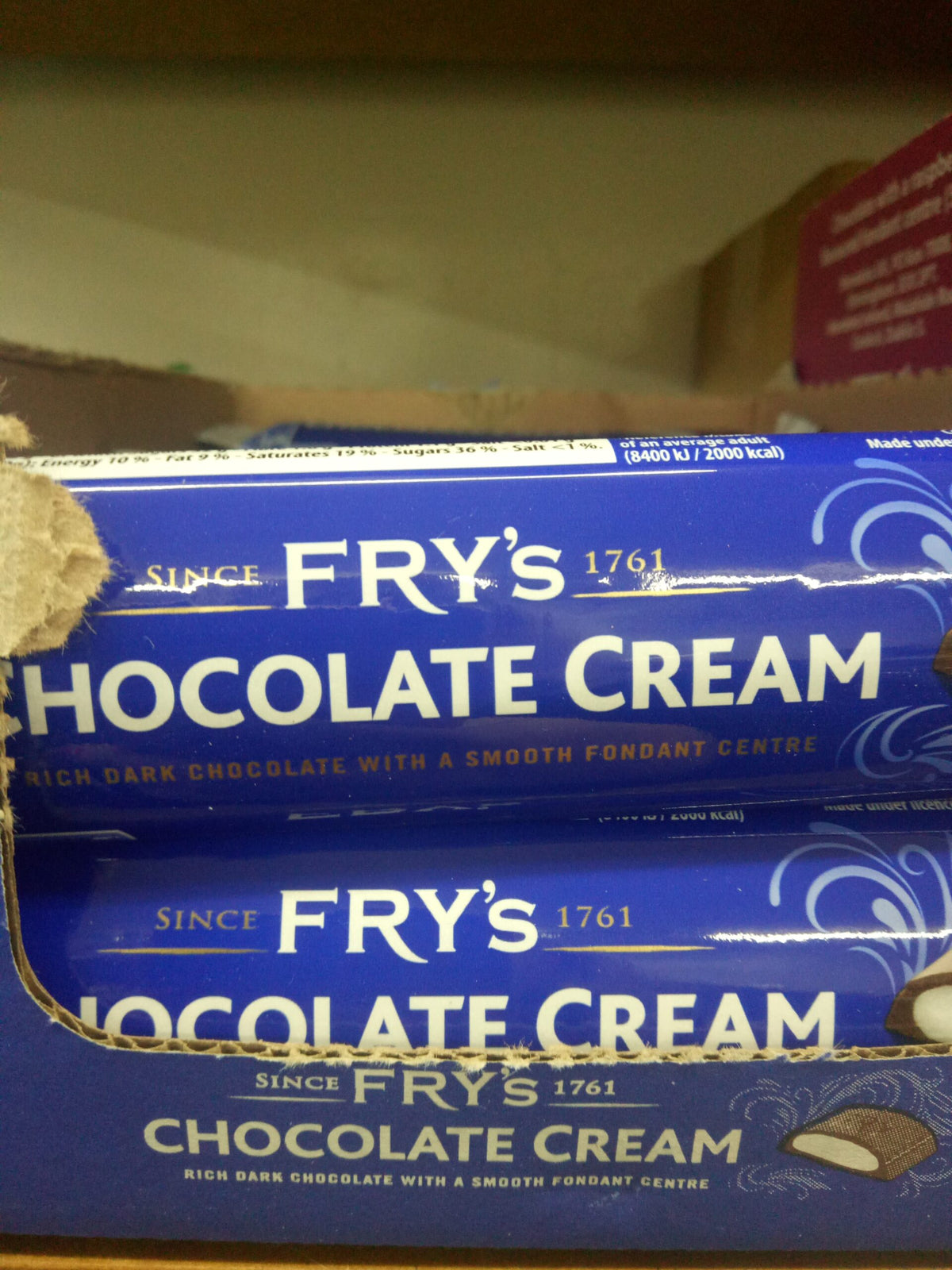 Fry's chocolate cream
