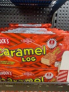 Tunnocks Caramel Log 8 pack